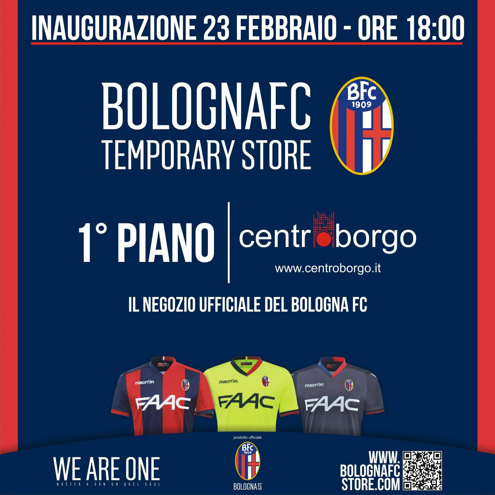 Bologna Store, Merchandising Bologna Fc