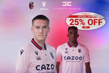 Le nuove maglie Home e Away del Bologna Fc 1909